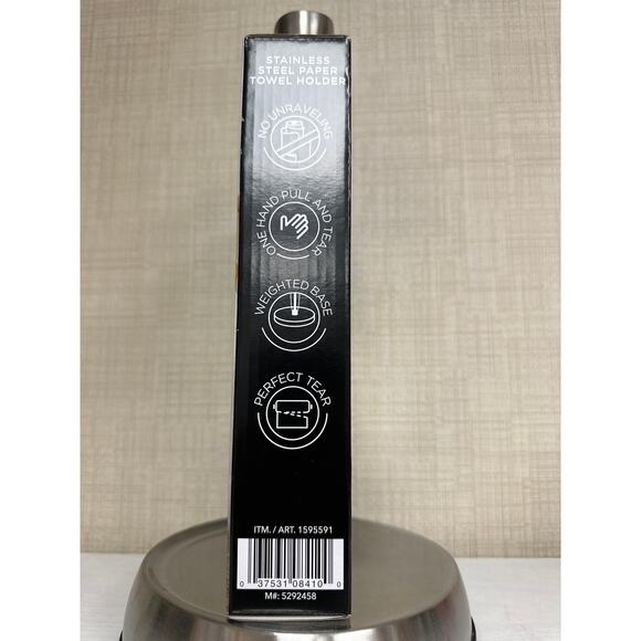 Sabatier Stainless Steel Paper Towel Holder - Picture 2 of 5